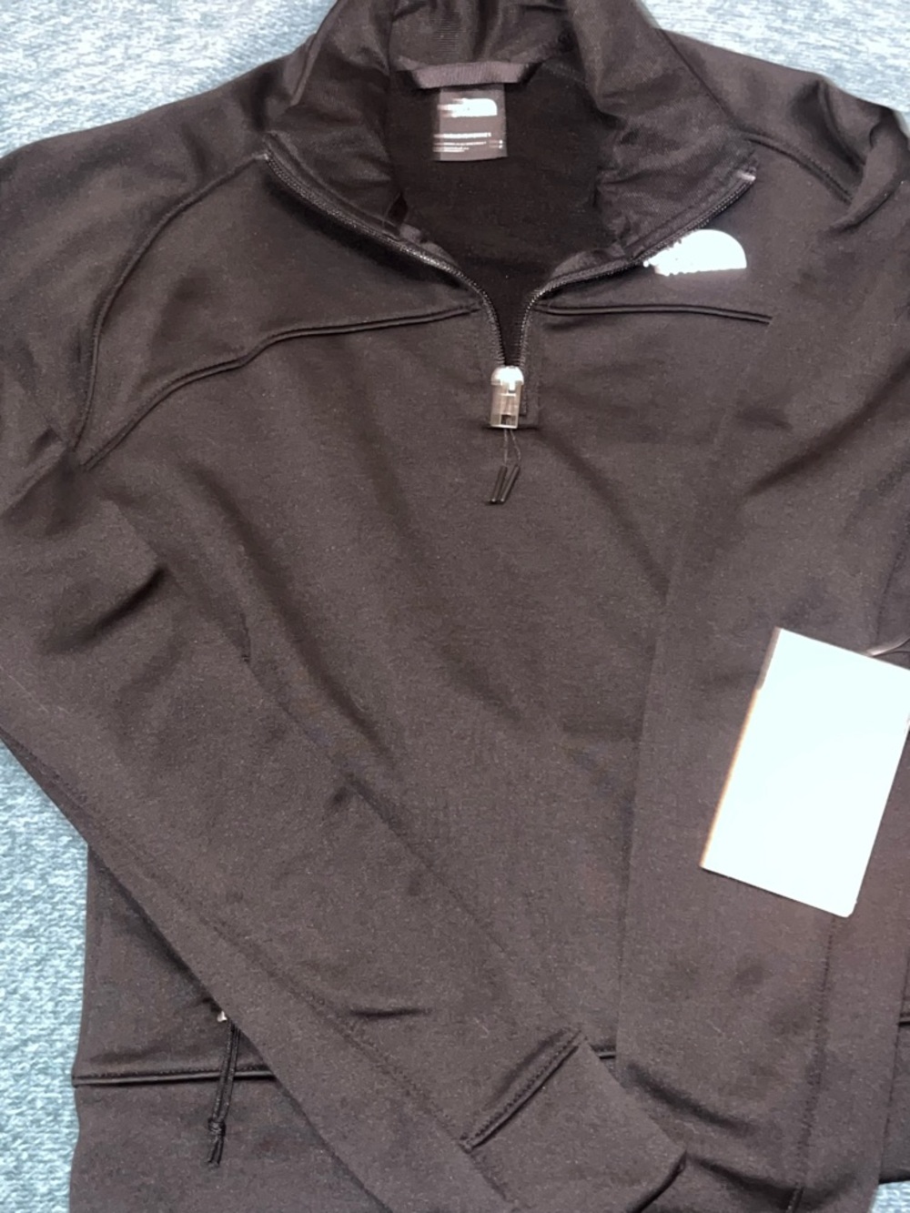 The North Face Black Kids' Quarter-Zip Pullover